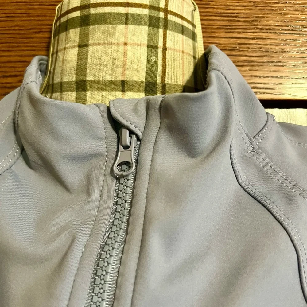 Yogalicious Womens Lightweight Full Zip Yoga Jacket with Pockets (Small) - Picture 4 of 6